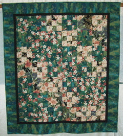    Ribbon Winner 19 B 09 Marty Frolli - Midori - 2nd Place Small Traditional Pieced